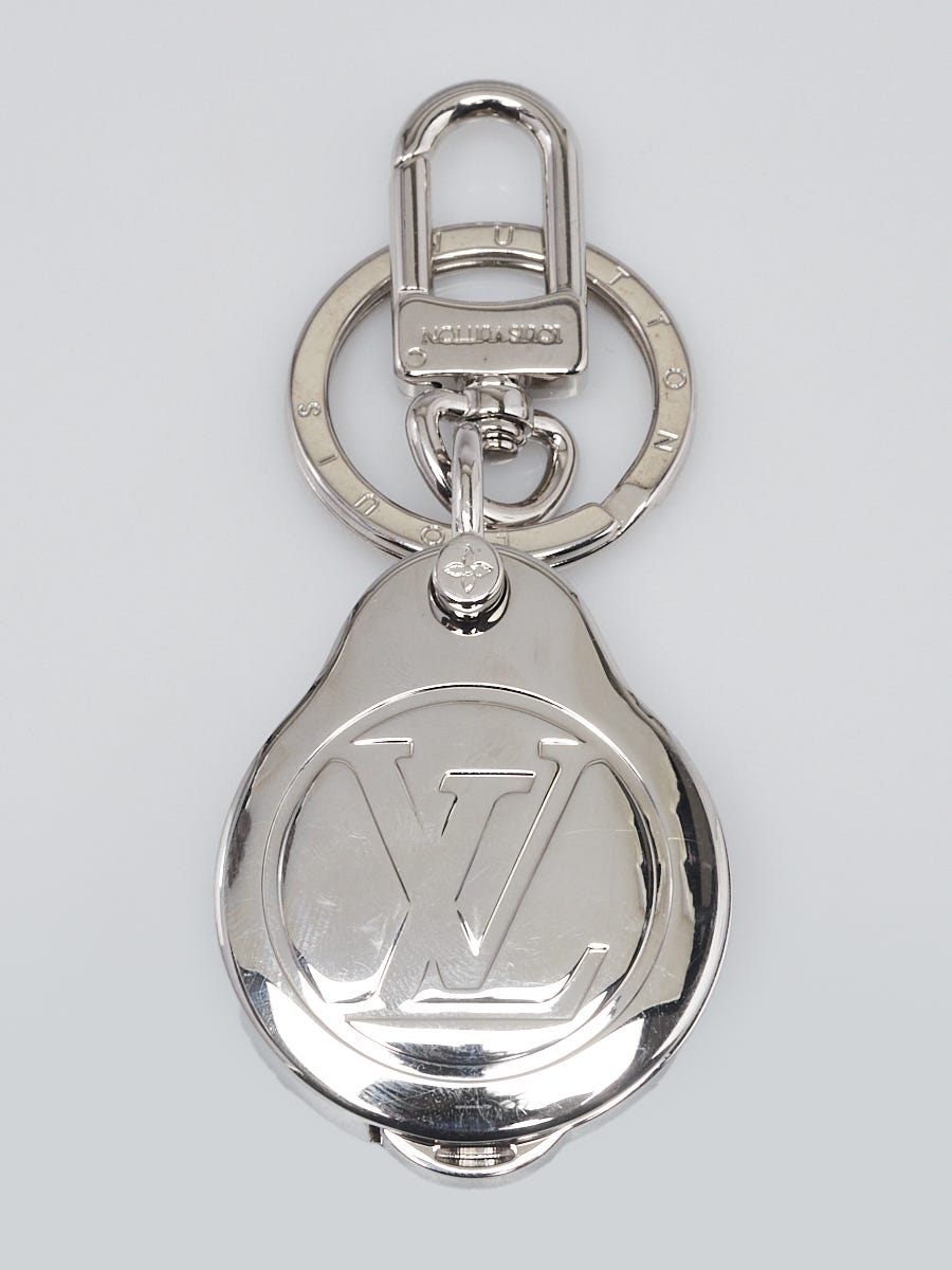 Louis Vuitton Silvertone Metal Bijou Sac Loupe Bag Charm | Yoogi's Closet