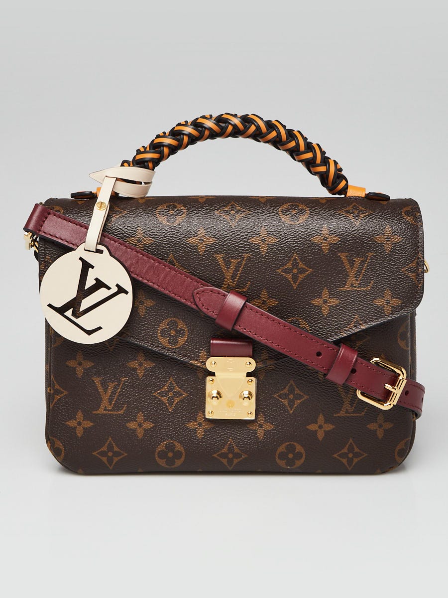 【希少】 LOUIS VUITTON LV Monogram Metis ハンドバッグ Louis Vuitton Metis Monogram Pochette Handbag-100% Authentic