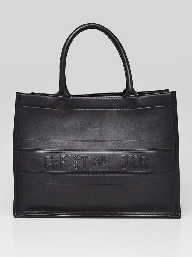 Christian Dior Black Leather Medium Book Tote Bag Paul Smith MEN