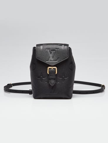 Louis Vuitton Black Monogram Empreinte Leather Tiny Backpack | Yoogi's Closet Louis Vuitton Black Monogram Empreinte Leather Tiny Backpack | Yoogi's Closet