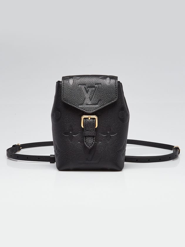 Louis Vuitton Black Monogram Empreinte Leather Tiny Backpack | Yoogi's Closet Louis Vuitton Black Monogram Empreinte Leather Tiny Backpack | Yoogi's Closet
