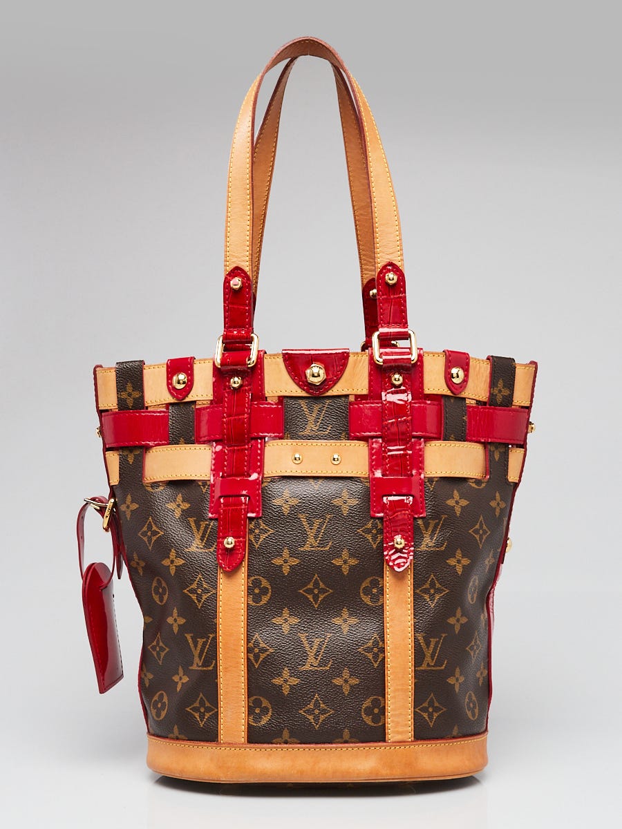 Louis Vuitton Limited Edition Monogram Canvas Rubis Neo Bucket Bag