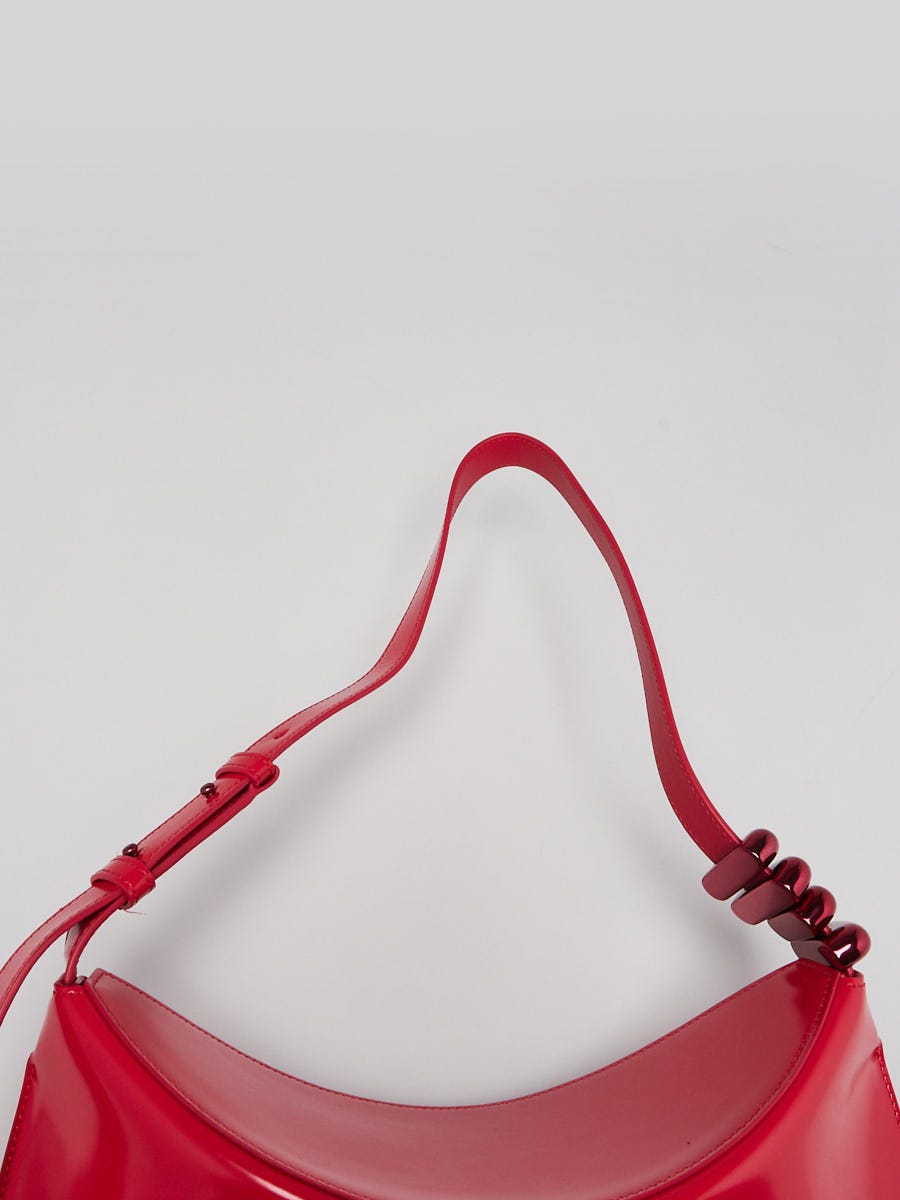 Bottega Veneta Firework Pink Smooth Calfskin Leather Metal Loop