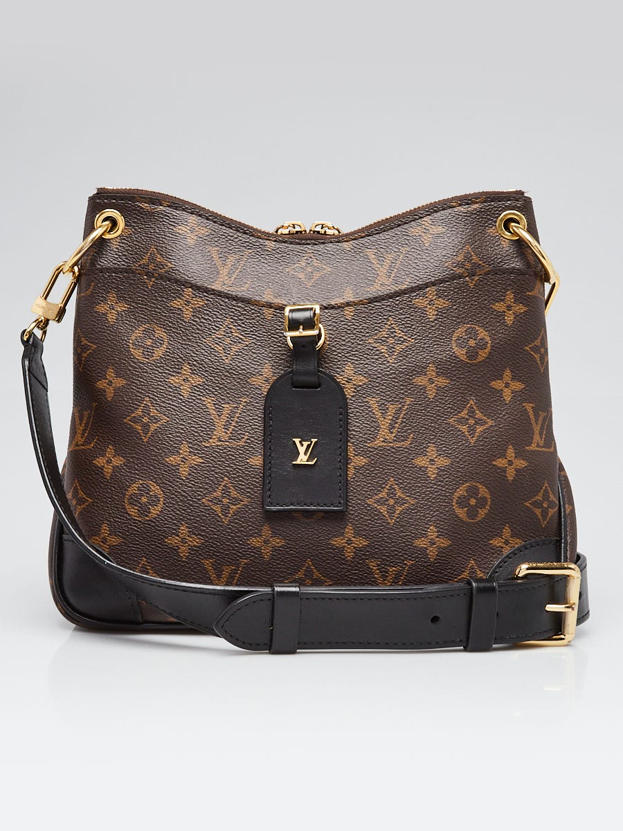 Louis Vuitton Black Monogram Canvas Odeon NM PM Bag | Yoogi's Closet
