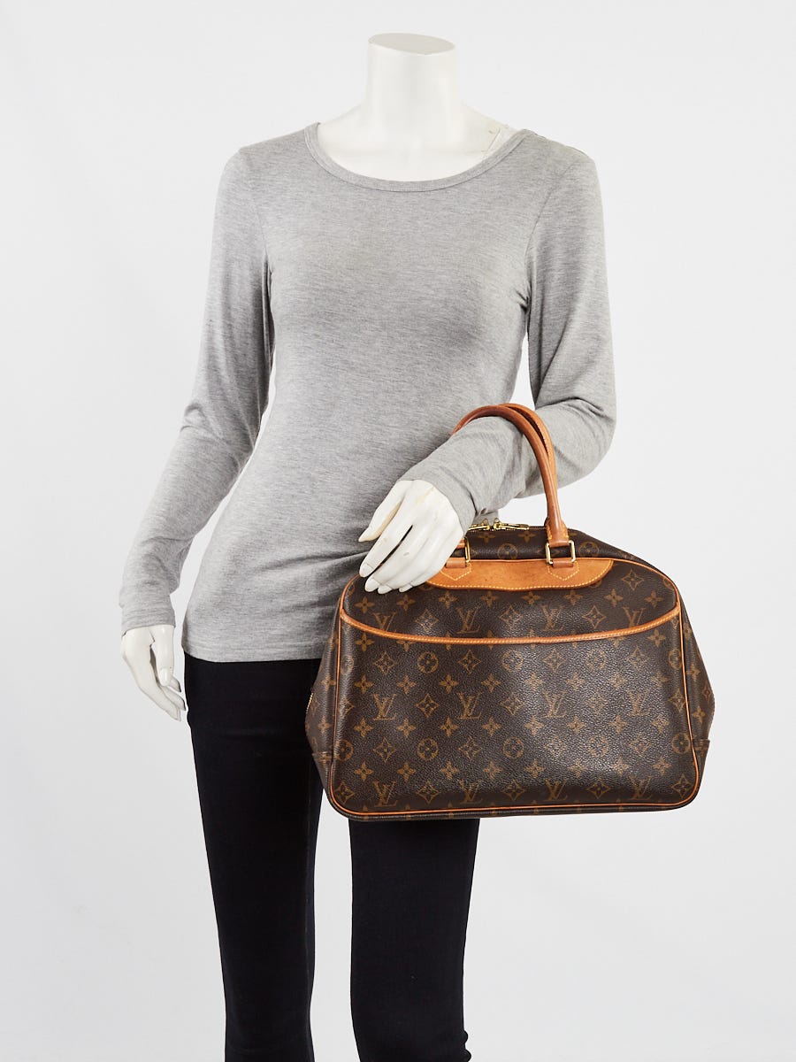 【希少】 LOUIS VUITTON Monogram Deauville ハンドバッグ Louis Vuitton Monogram Canvas Deauville Bag | Yoogi's Closet