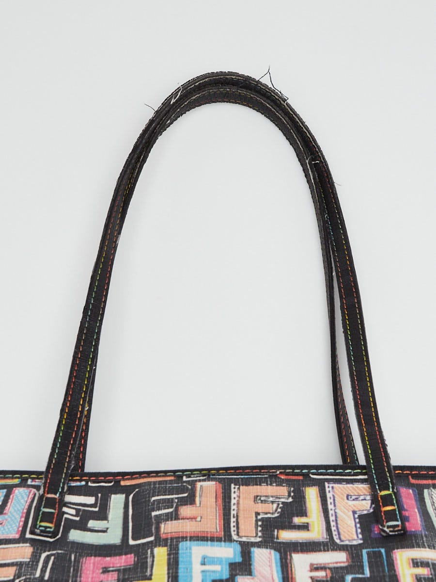 Fendi Multicolor Zucca Print Roll Tote Bag 8BH185 | Yoogi's