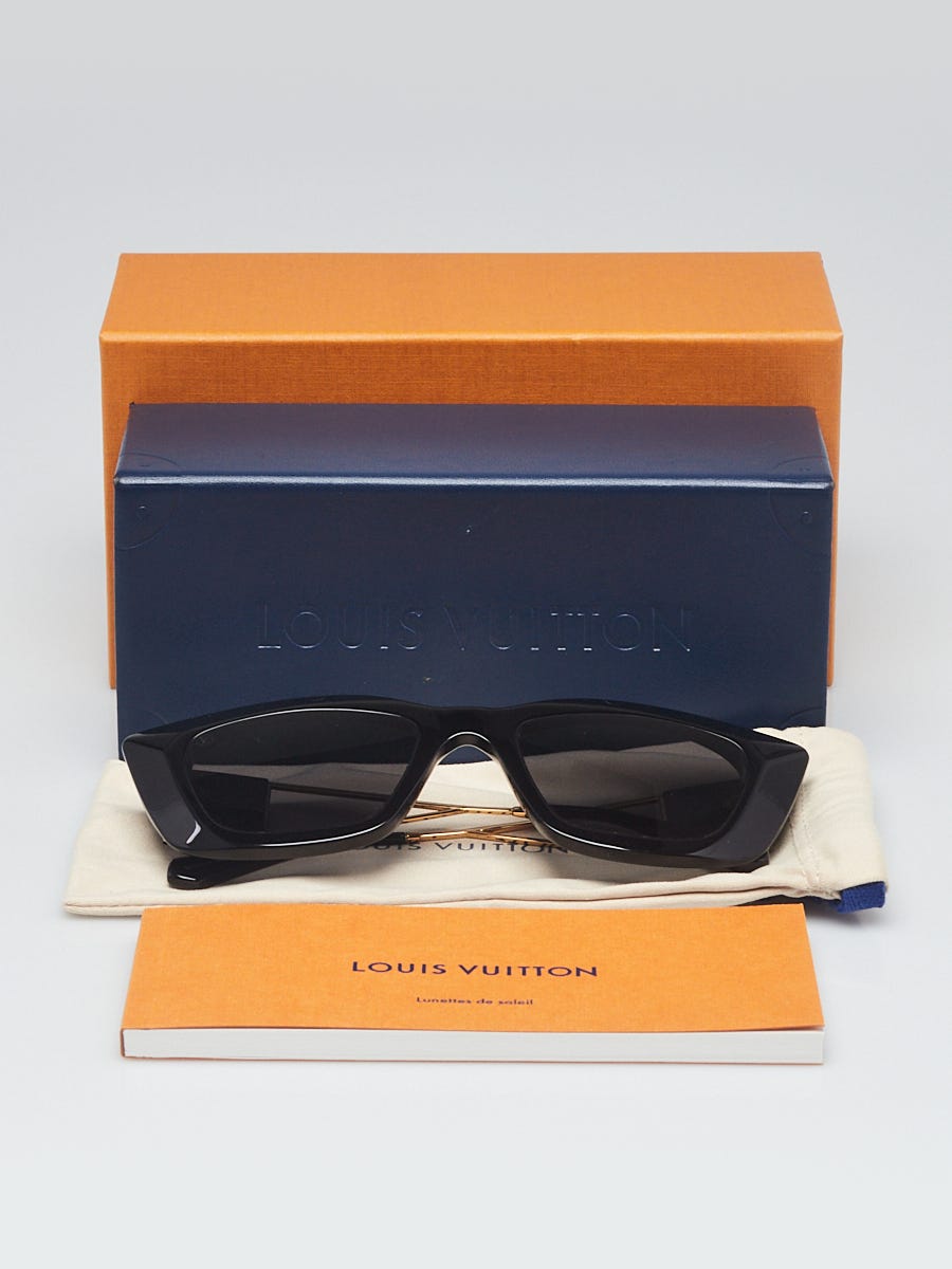 Louis Vuitton Black Acetate Arizona Dream Sunglasses Z1220W