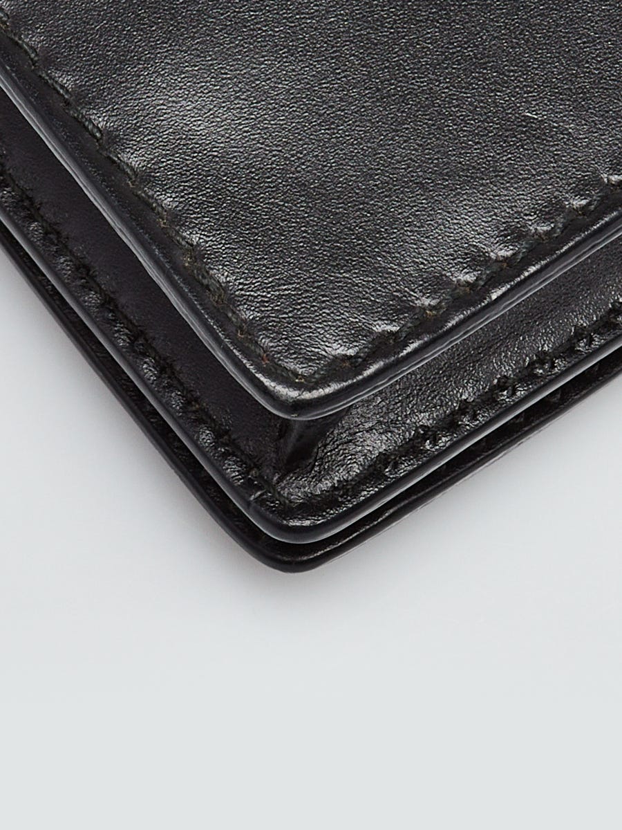 Christian Dior Black Calfskin Leather J'ADIOR Wallet on Chain