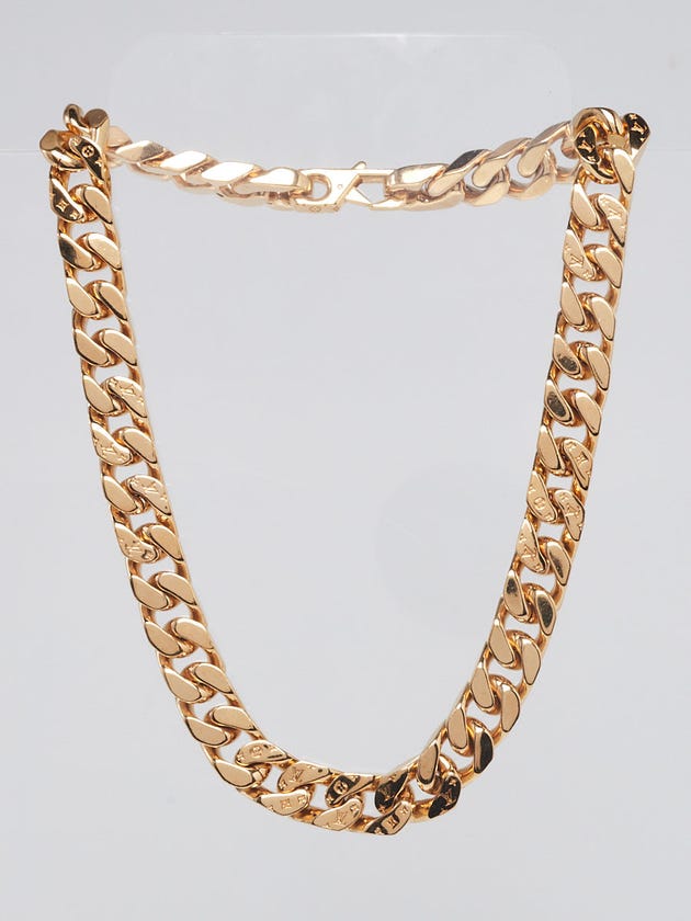 RvceShops's Closet Louis Vuitton Gold Metal Cuban Chain Links