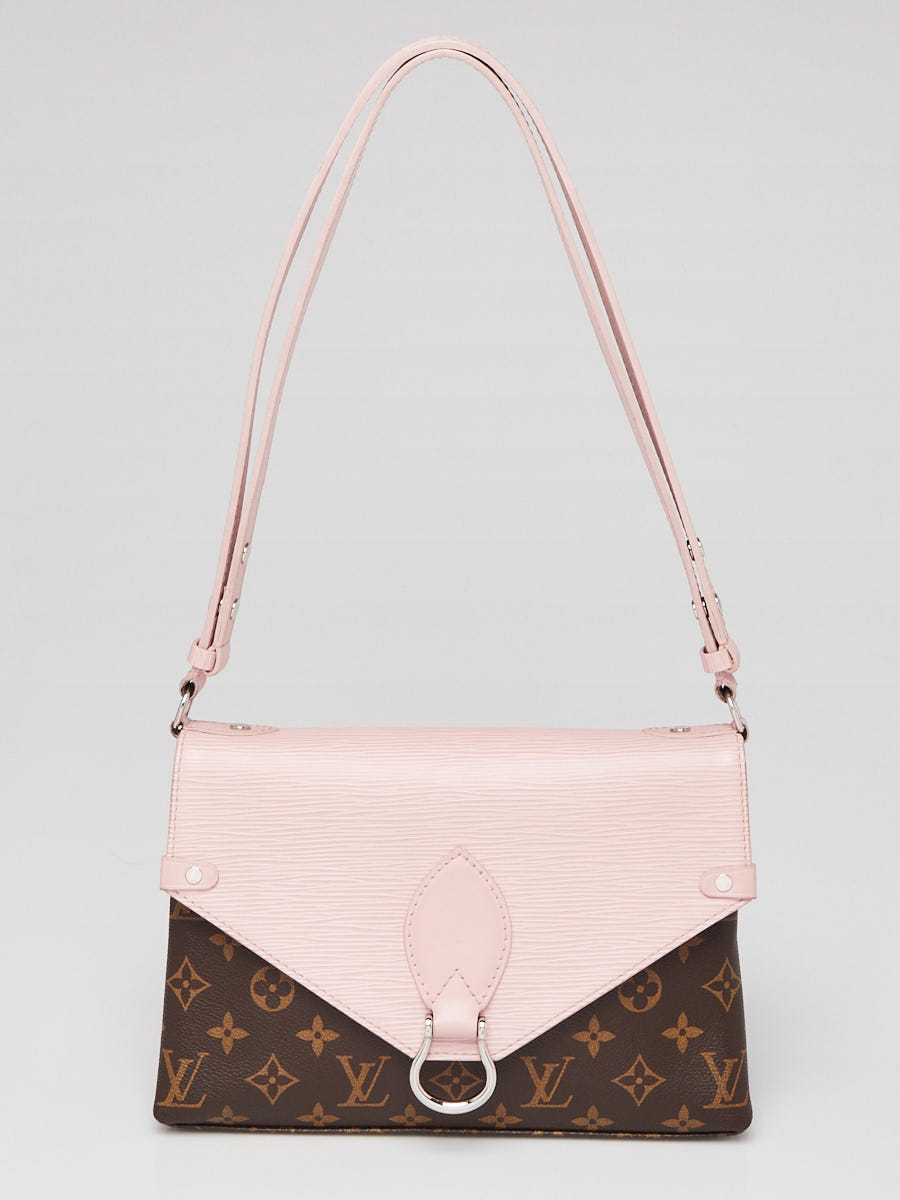 Louis Vuitton Rose Ballerine Epi Leather and Monogram Canvas Saint