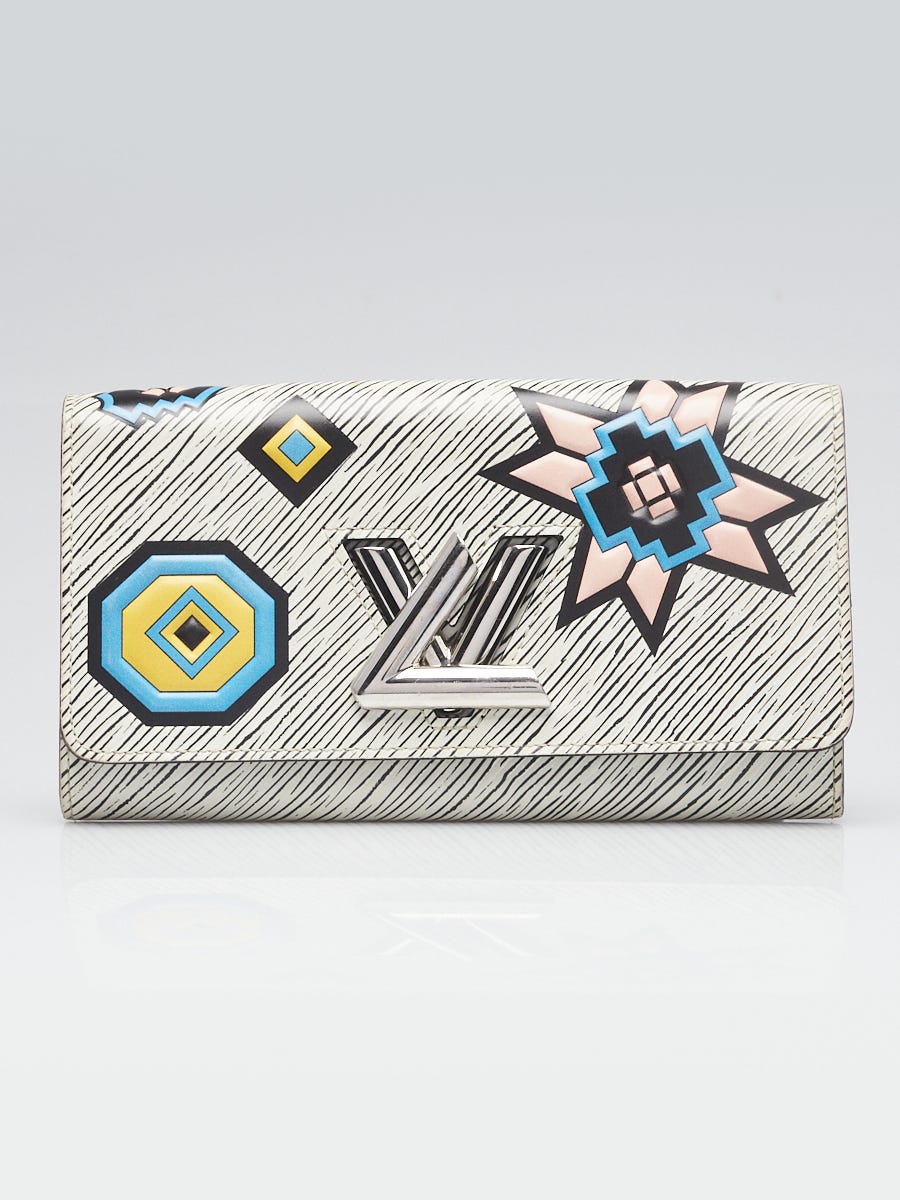 Louis Vuitton Limited Edition Multicolor Aztec Epi Leather Twist