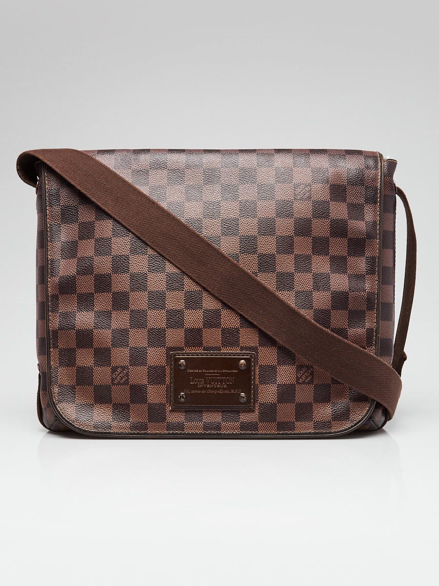Louis Vuitton Damier Canvas Brooklyn MM Messenger Bag | Yoogi's Closet