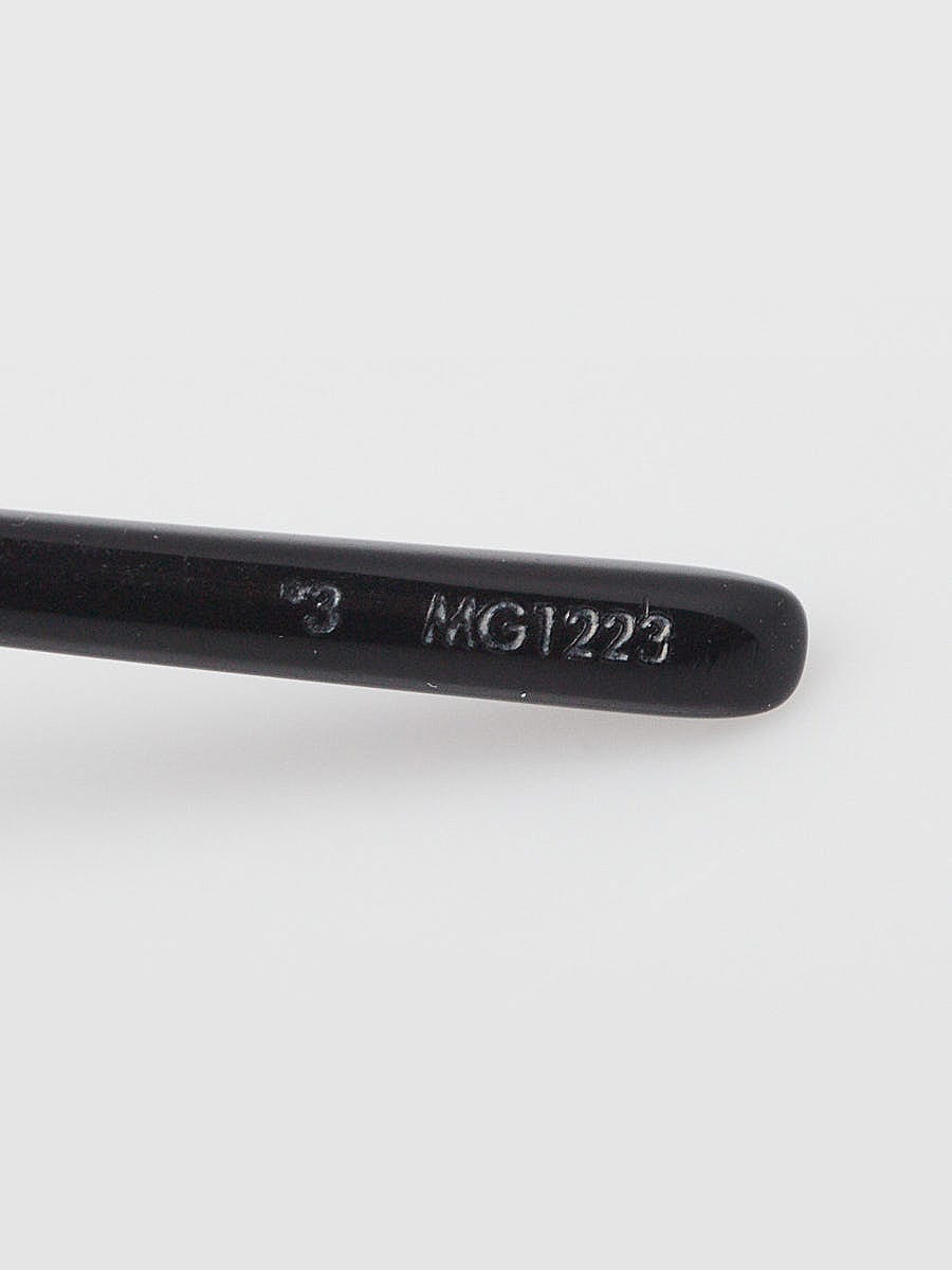 Louis Vuitton Silvertone Metal Clockwise Monogram Sunglasses