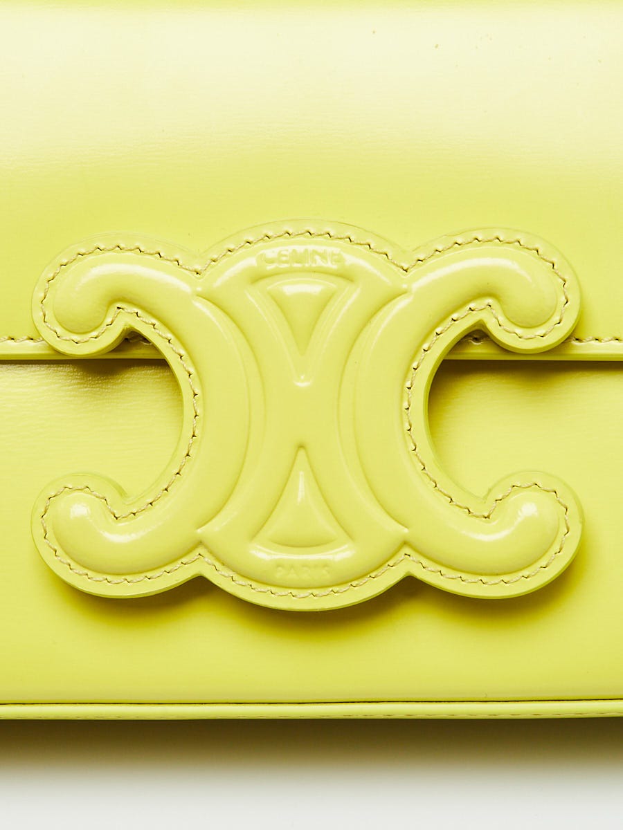 Celine Anis Smooth Calfskin Leather Chain Shoulder Bag | Yoogi's