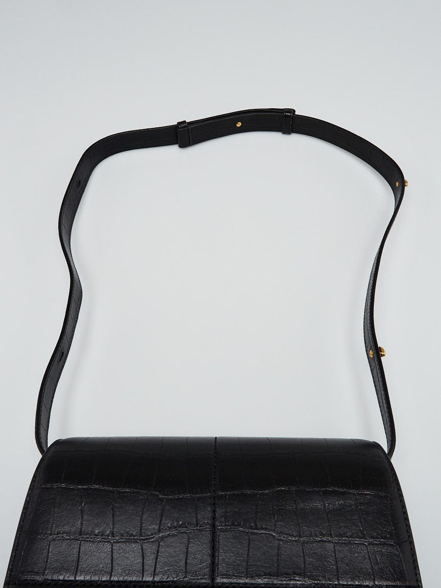 Burberry's ブラック Mサイズ Burberry Black Leather Women's Shoulder Bag 8047013 | THE SOLIST