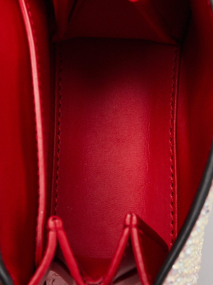 Christian Louboutin Pink Crystal Nano Paloma Bag | Yoogi's Closet