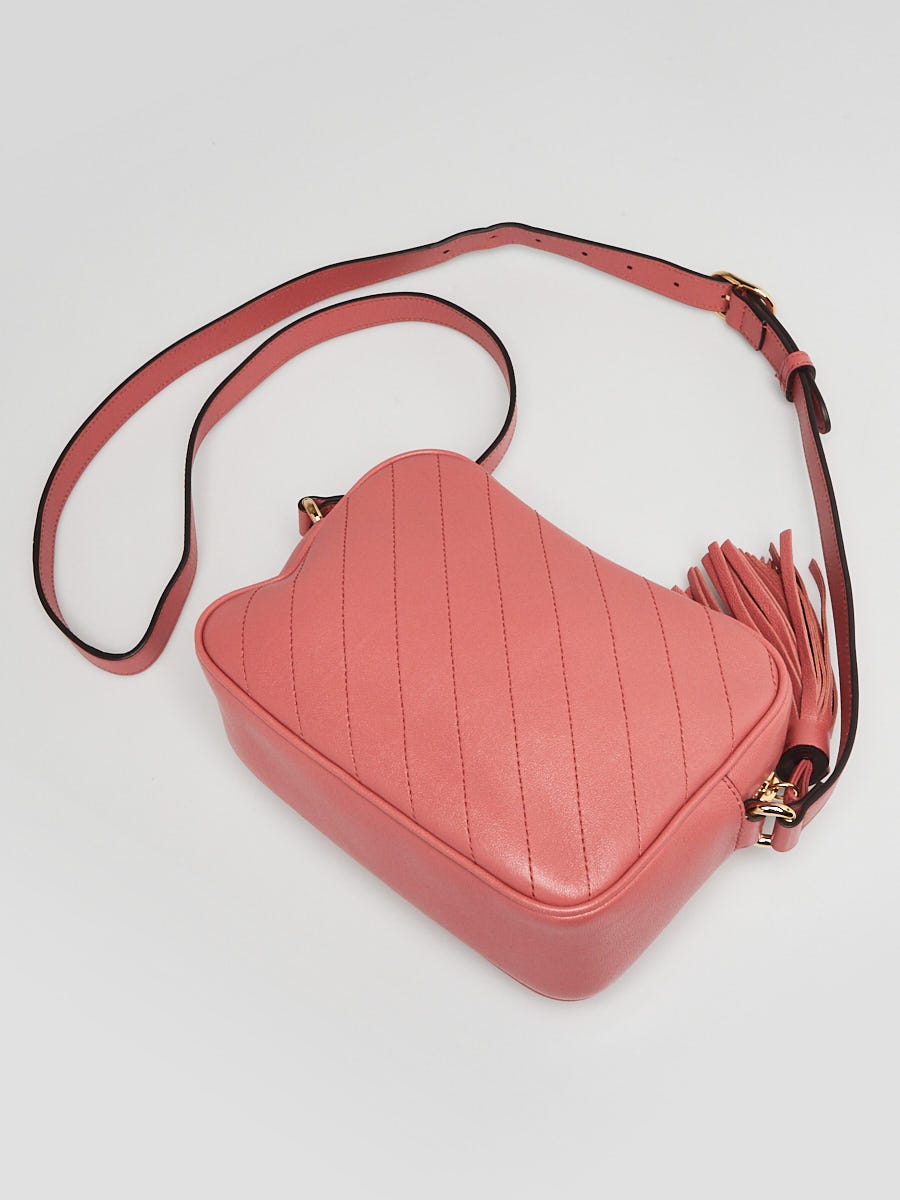 【関税&送料込】Gucci Pink Leather Gucci Blondie Crossbody B Blondie leather crossbody bag Gucci Pink in Leather - 42941278