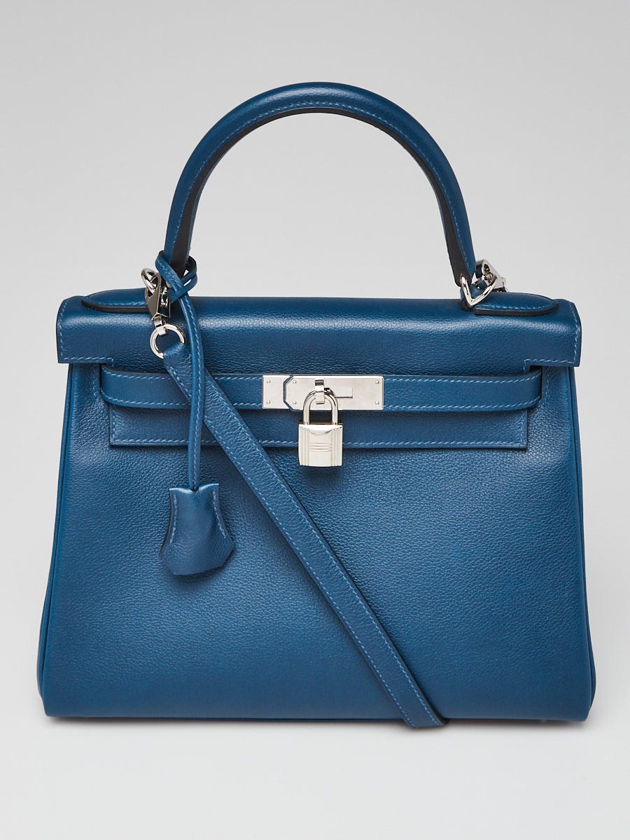 こつめまじょ　Par Vert とPar Bleuおまとめ Hermes 28cm Bi-Color Colvert/Vert Bosphore Evercolor Leather