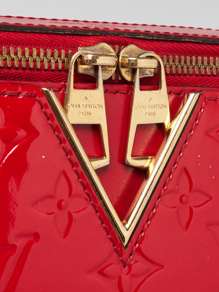 Louis Vuitton Cerise Monogram Vernis Melrose Bag | Yoogi's Closet