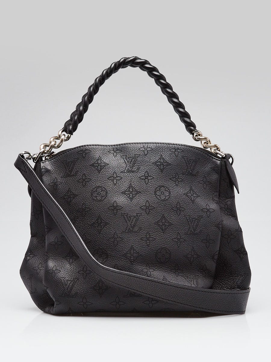 Louis Vuitton Black Monogram Mahina Leather Babylone Chain BB Bag | Yoogi's  Closet