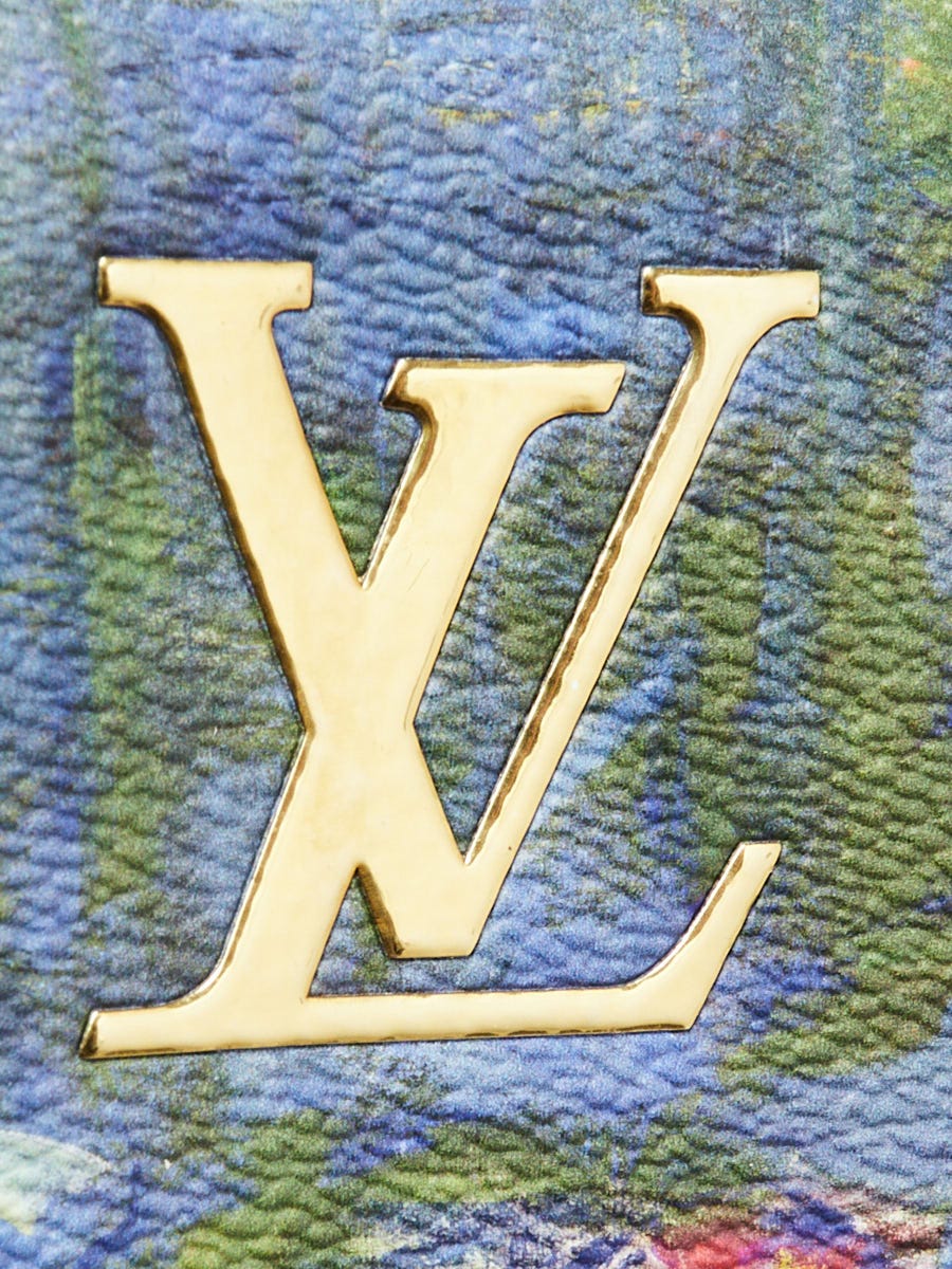 Louis Vuitton Limited Edition Coated Canvas Jeff Koons Monet Water