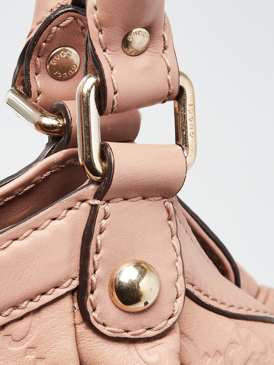 Gucci Blush Pink Guccissima Leather Medium Sukey Tote Bag