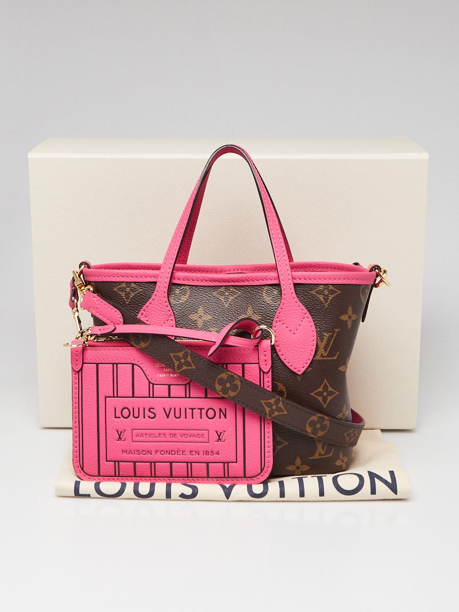Louis Vuitton Rose Pondichery Monogram Canvas and Leather