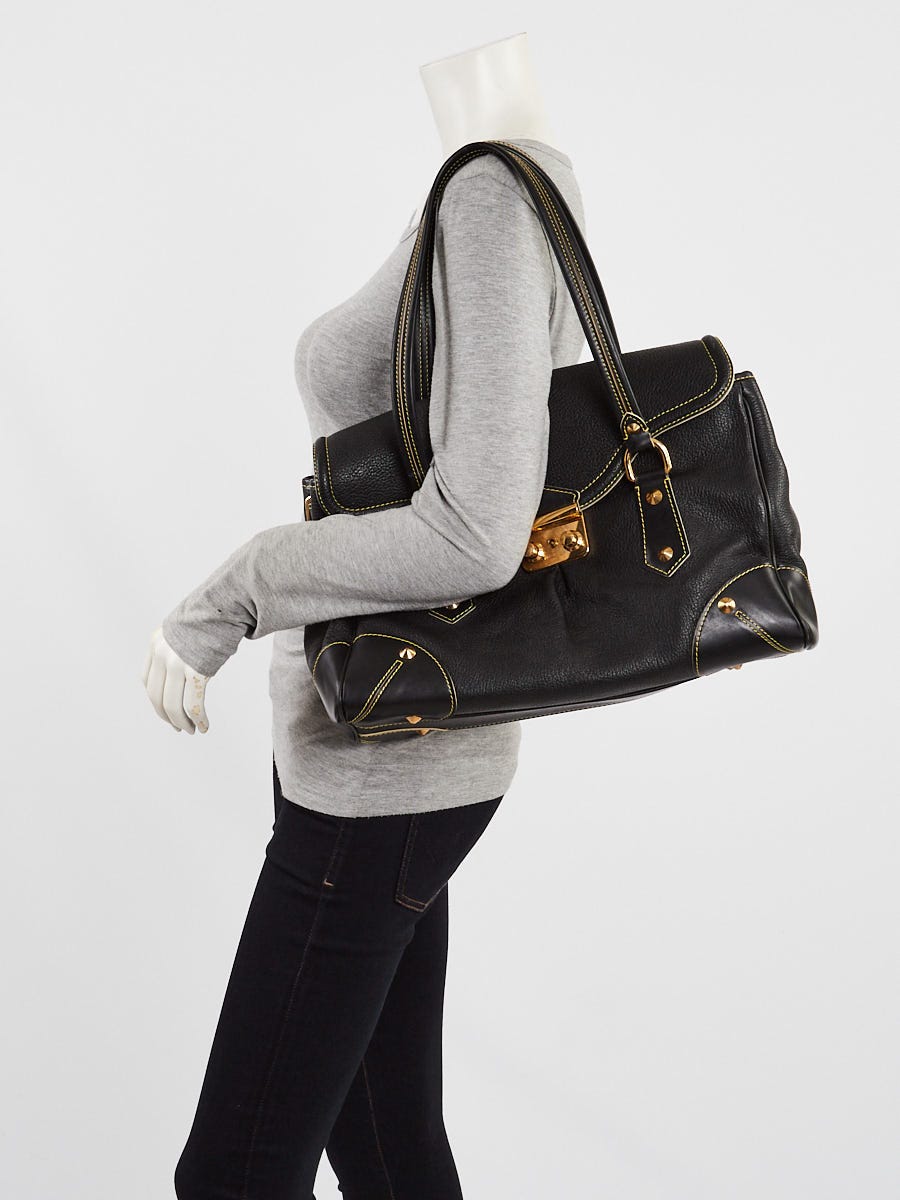 Louis Vuitton Black Suhali Leather L'Absolu de Voyage Bag