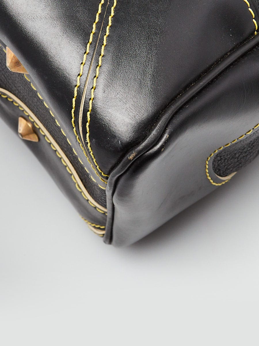 Louis Vuitton Black Suhali Leather L'Absolu de Voyage Bag