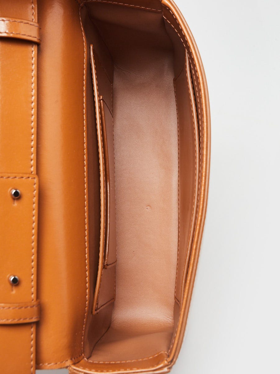 Givenchy Chestnut Smooth Leather 4G Crossbody Bag | Yoogi's Closet