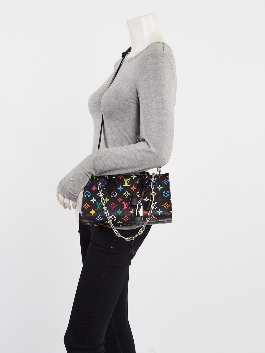 Louis Vuitton x TM Black Monogram Multicolore East/West Onthego