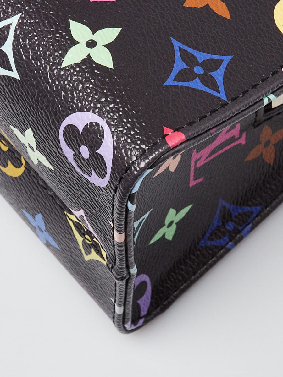 Louis Vuitton x TM Black Monogram Multicolore East/West Onthego