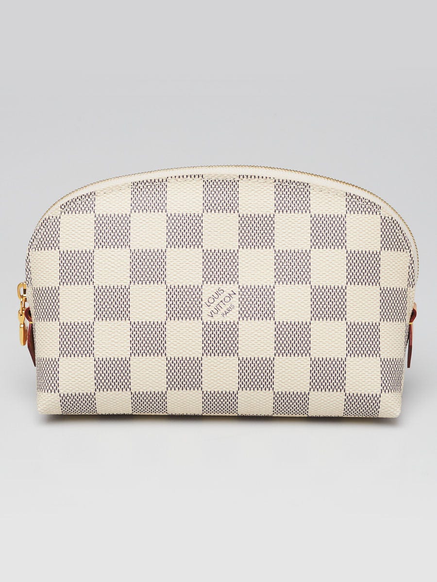 Louis Vuitton Damier Azur Canvas Cosmetic Pouch | Yoogi's Closet