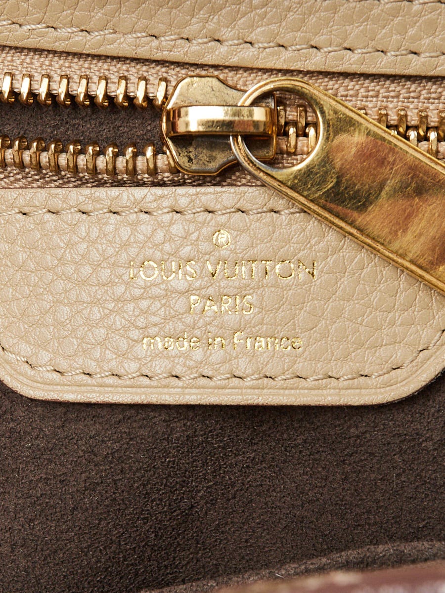 Louis Vuitton Opal Mahina Leather Cirrus PM Bag | Yoogi's Closet
