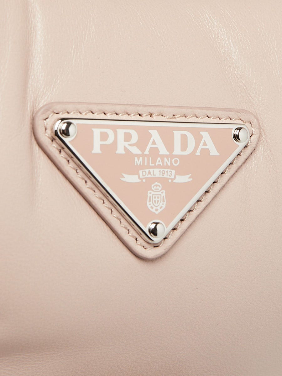 セール★PRADA★1BA384 Prada Ninfea Soft Nappa Leather Mini Hobo Bag - 1BA384