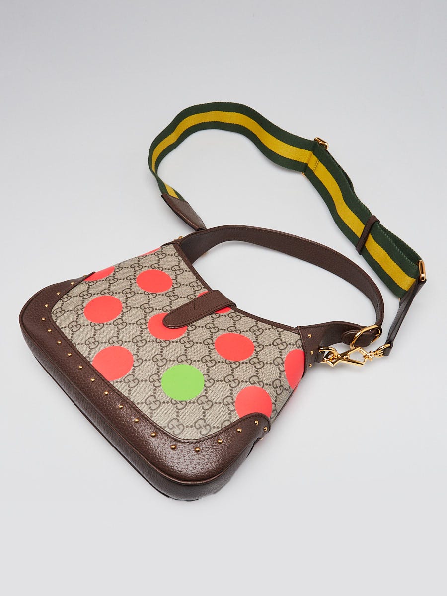Gucci Beige/Brown/Multicolor Geometric GG Supreme Canvas