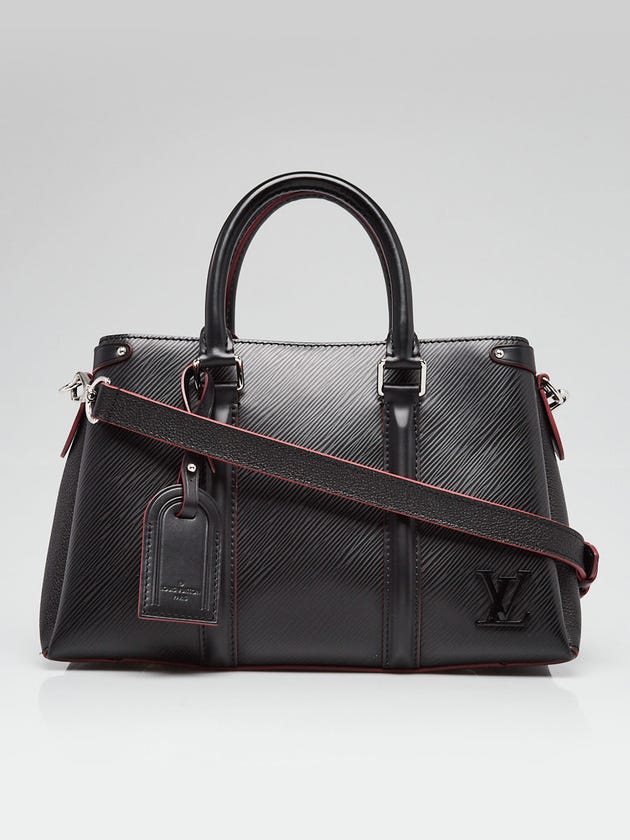 Louis Vuitton Black Epi Leather Soufflot NM BB Bag