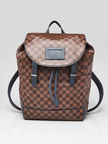 Louis Vuitton Damier Canvas Runner Backpack Bag | Yoogi's Closet Louis Vuitton Damier Canvas Runner Backpack Bag | Yoogi's Closet