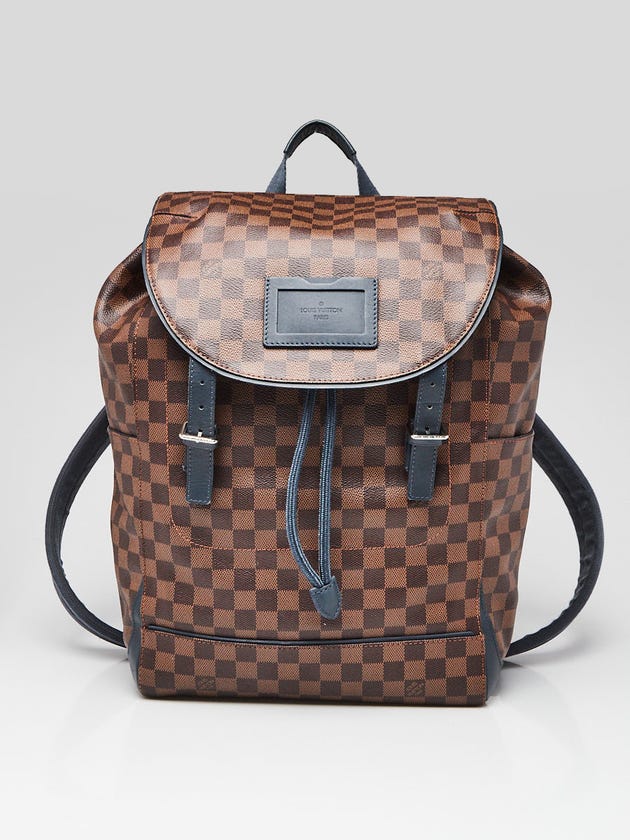 louis vuitton backpack side bag Jake Damier Ebene Brown a wallet Small Backpack Lv Bag Mini