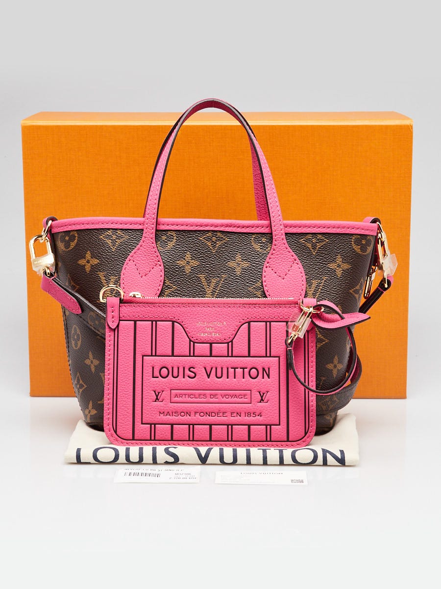 ルイヴィトン☆アンサンブル Louis Vuitton Monogram Canvas Rose Pondicherry Leather Inside Out
