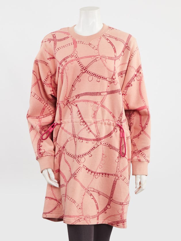 Hermes Pink Cotton and Camel Hair Tresor de Medor Long Sleeve Sweater Dress Size 8/40 | Yoogi's Closet Hermes Pink Cotton and Camel Hair Tresor de Medor Long Sleeve Sweater Dress Size 8/40 | Yoogi's Closet