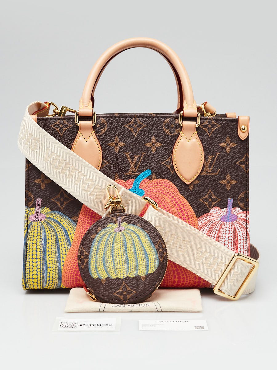 Louis Vuitton x YK Monogram Canvas Pumpkin Onthego PM Bag