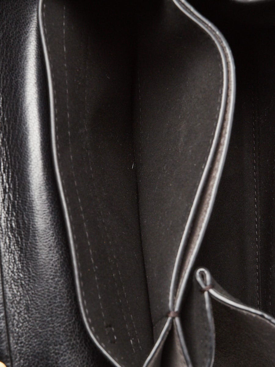 Givenchy Black/Grey Leather/Suede GV3 Small Crossbody Bag