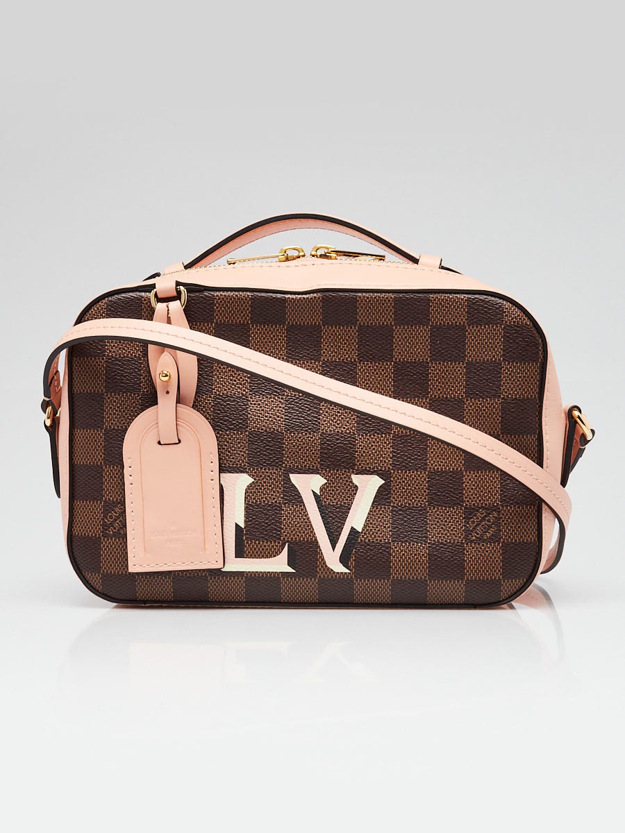 Louis Vuitton Damier Ebene Canvas Santa Monica Small Crossbody Bag
