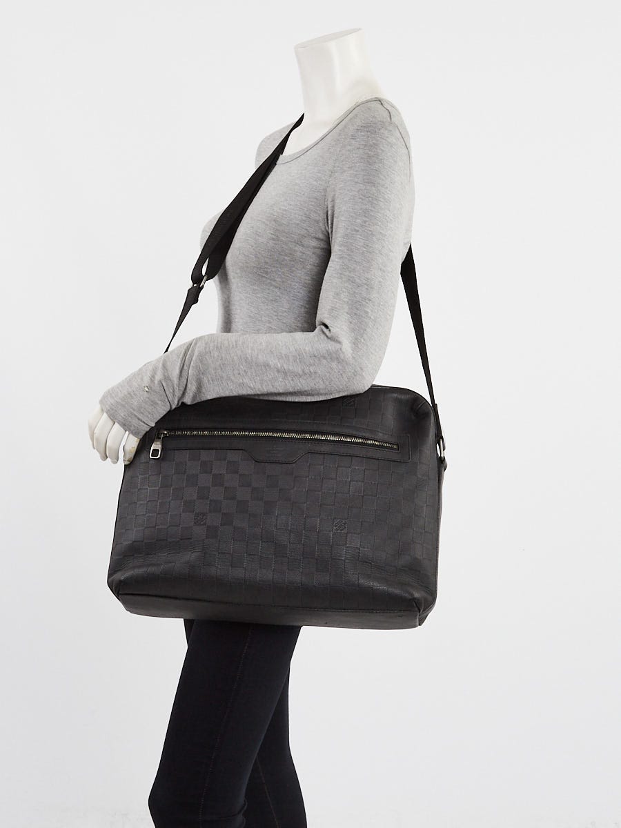 レビュー高評価の商品 Louis MM Calypso Leather Infini Damier Onyx Vuitton アクセサリー