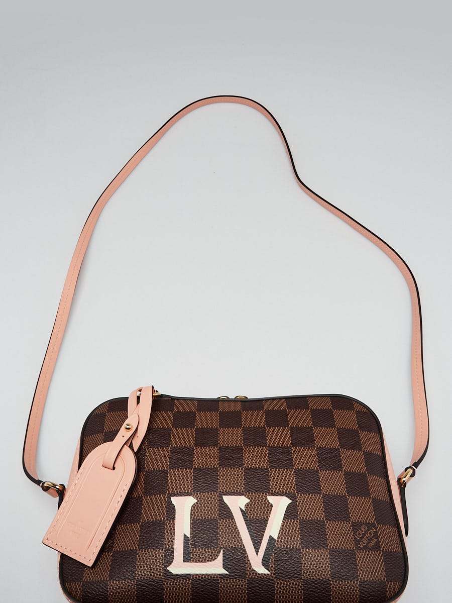 Louis Vuitton Damier Ebene Canvas Santa Monica Small Crossbody Bag