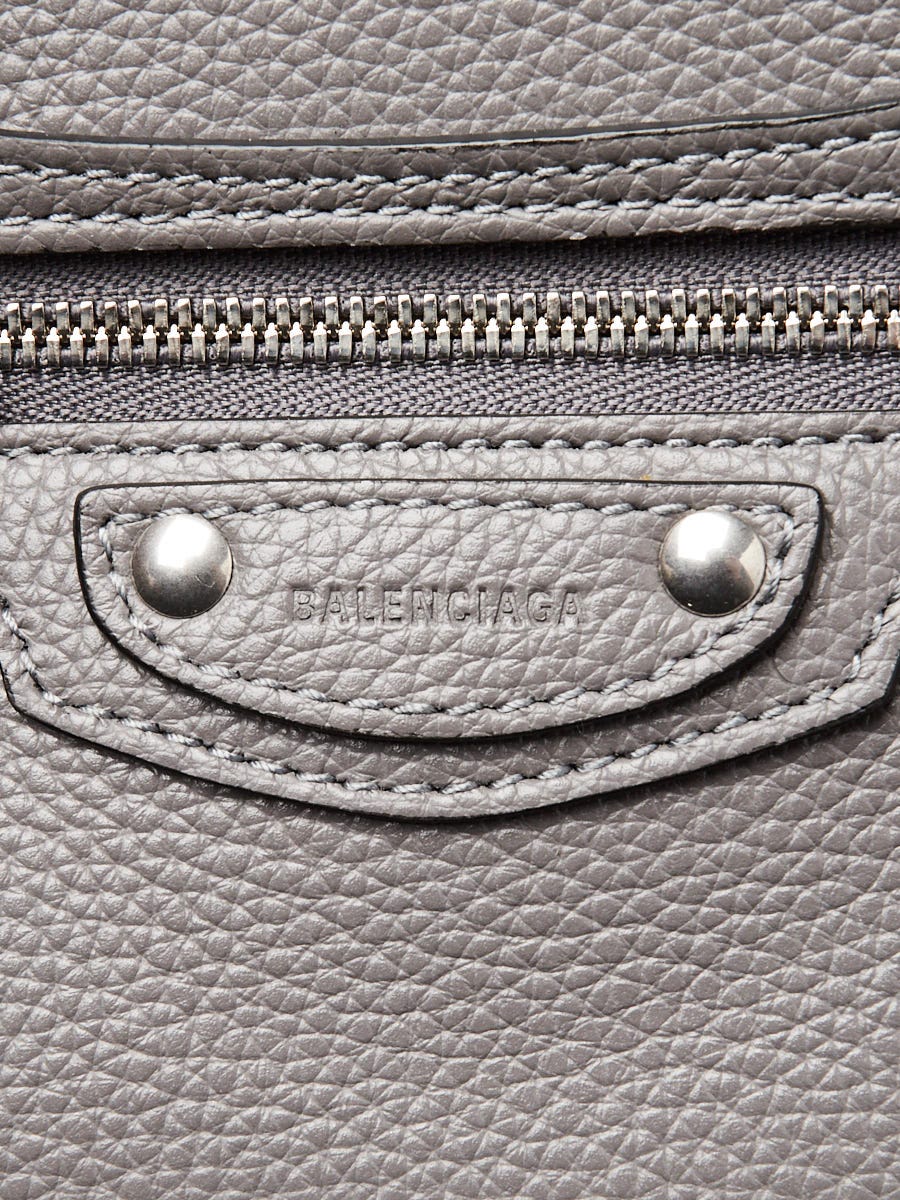 Balenciaga ニコラ期 CITY ボディバック グレー Authentic Balenciaga Neo Classic City Gray Leather Large 2 Way Bag