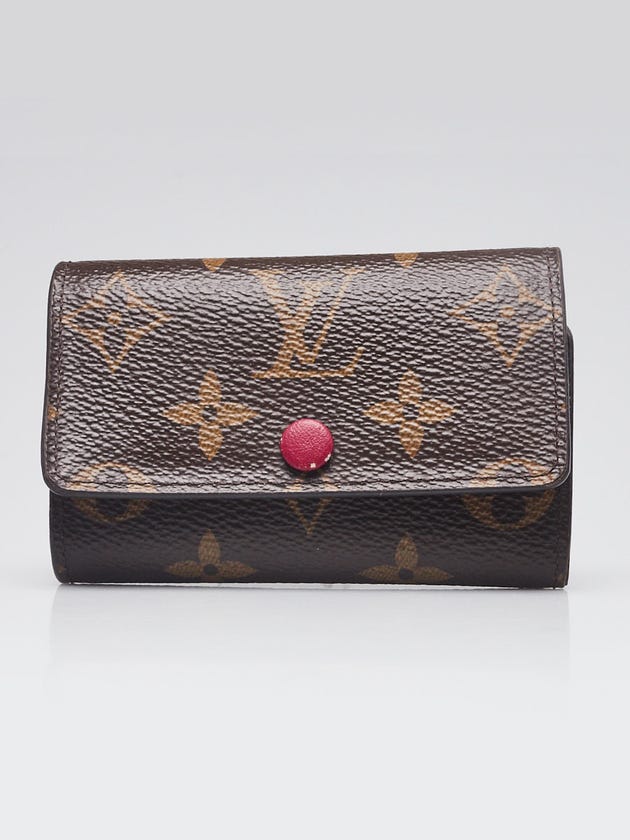 Louis Vuitton Monogram Canvas Fuchsia Multicles 6 Key Holder
