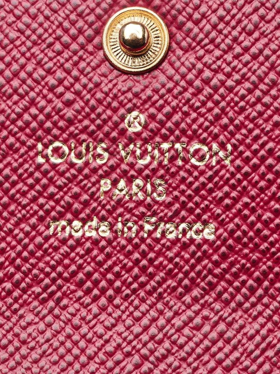 Louis Vuitton Monogram Canvas Fuchsia Multicles 6 Key Holder