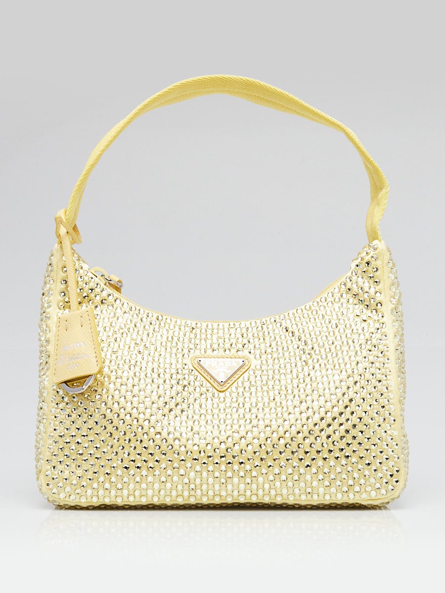 PRADA 2000 BLACK TWEED BAULETTO BAG – RDB